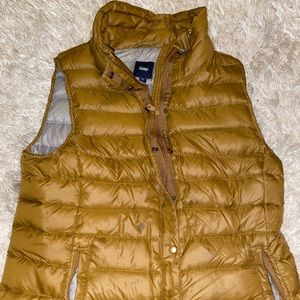 Gap Mustard/Brown Vest